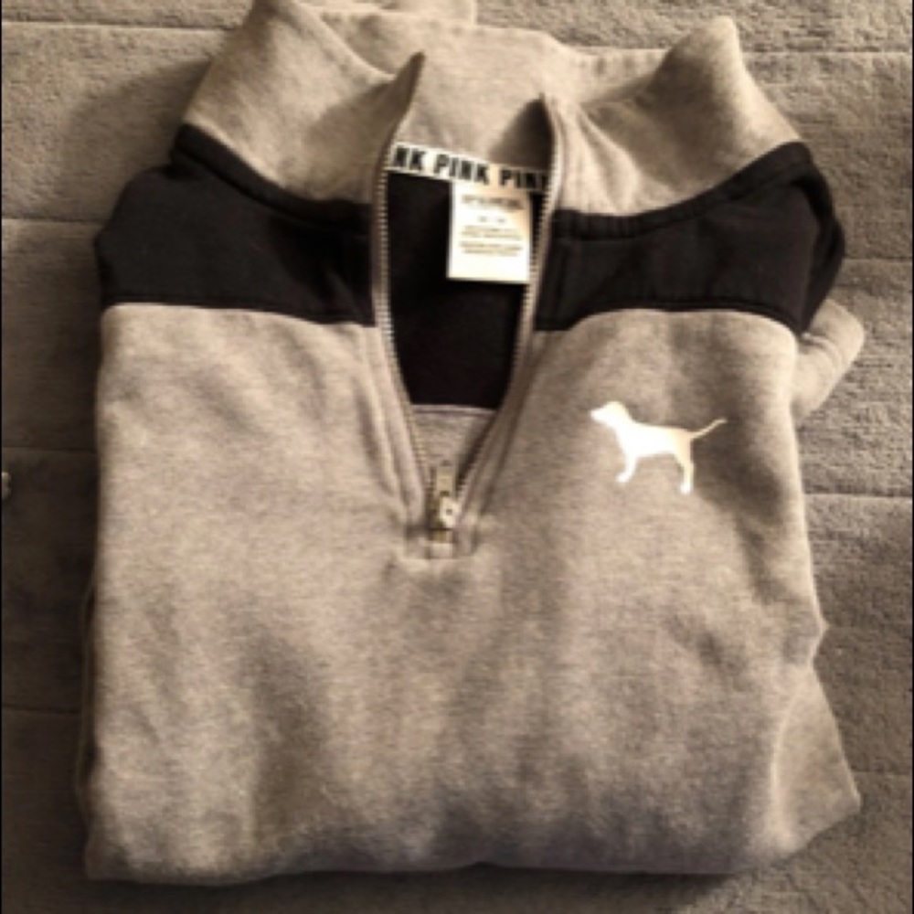 PINK Victoria secret quarter zip